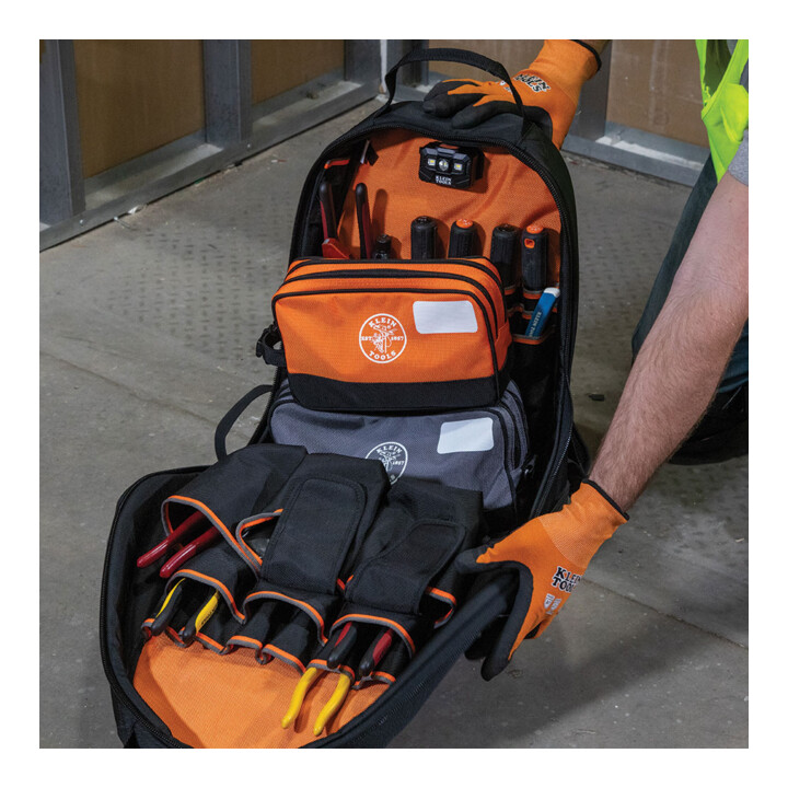 Klein Tools Dubbele ritssluiting gereedschapstas 2-delig Set