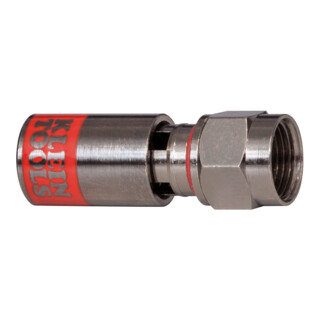 Klein Tools F-Kompressionsstecker RG59 Universal 50-teilig