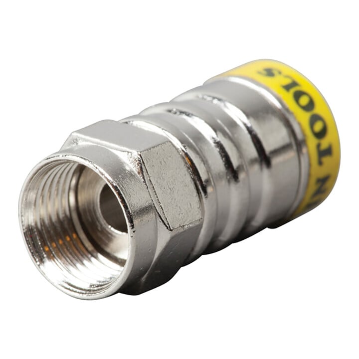 Klein Tools F-Steckverbinder Push-On RG6/6Q 10-teilig