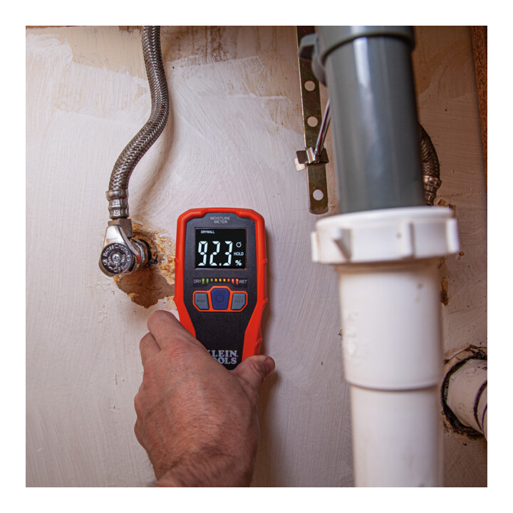 Klein Tools Feuchtigkeitsmessgerät digital pinless 0–100% EMF-Technologie