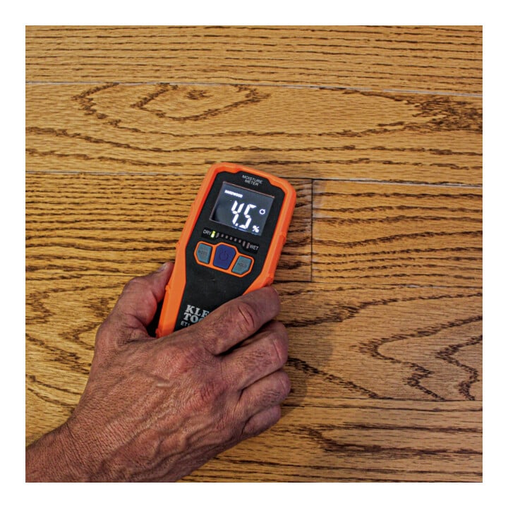 Klein Tools Humidimètre numérique sans pointe 0–100 % technologie EMF