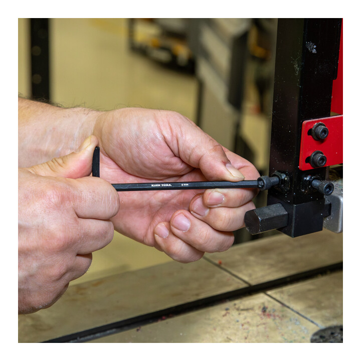 Klein Tools Jeu de clés à pipe long 10 pièces tête sphérique métrique