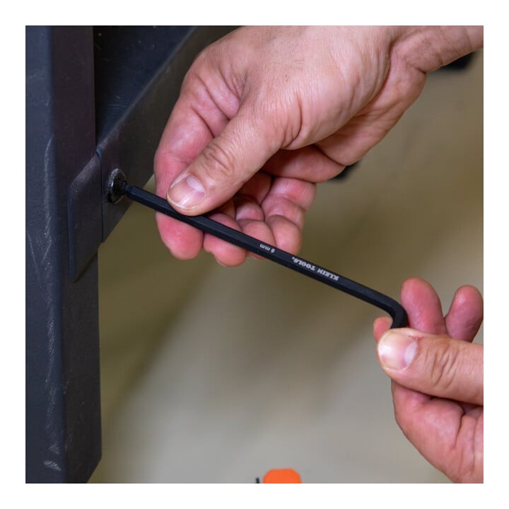 Klein Tools Jeu de clés à pipe long 10 pièces tête sphérique métrique