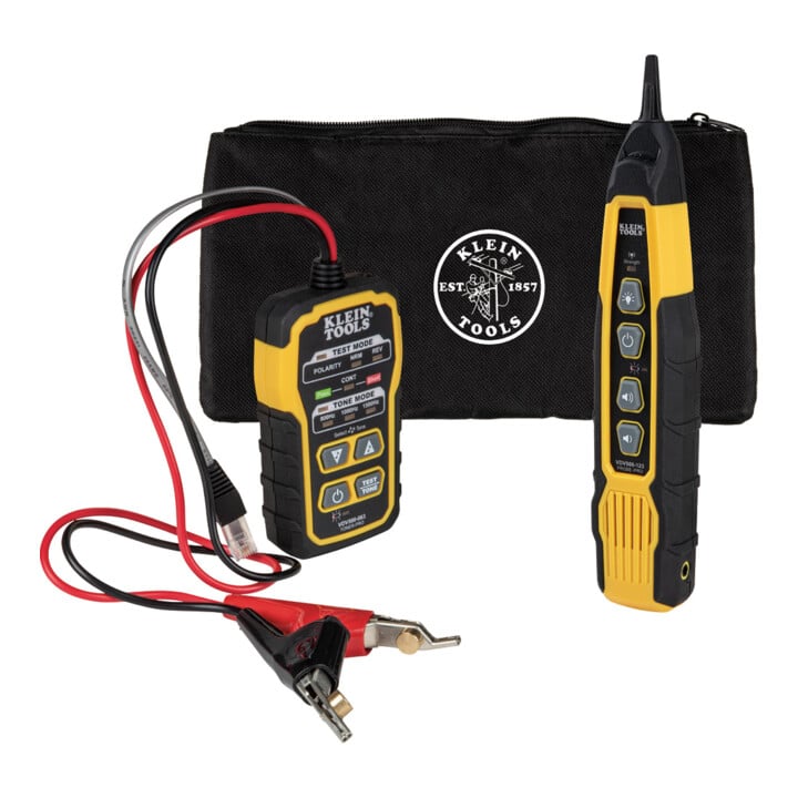Klein Tools Kit Tone and Probe PRO avec pochette à fermeture éclair