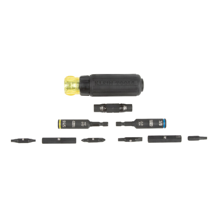 Klein Tools KNECT Mehrbit-schroevendraaier ratel 11-in-1 slagvast