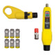 Klein Tools Koax Installations und Testset Push On RG6 RG6Q mit Kabeltester