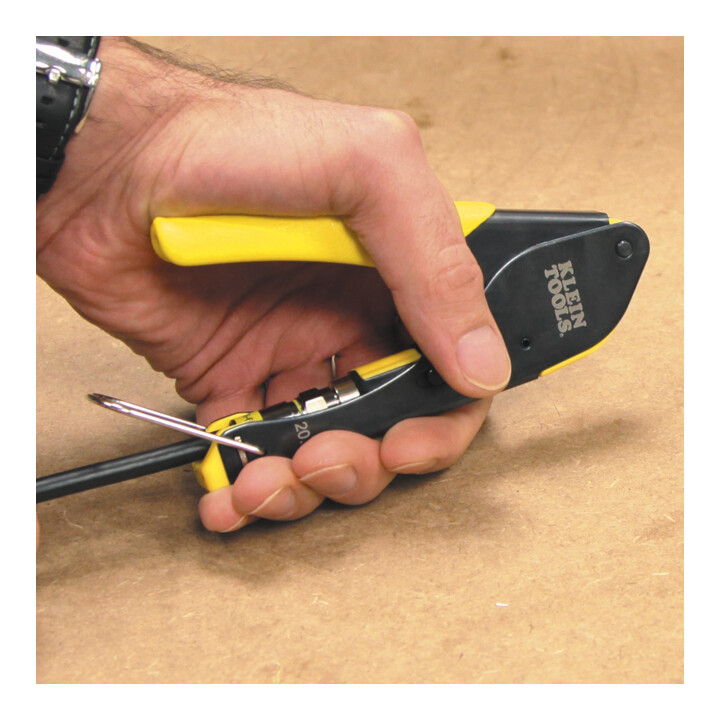 Klein Tools Koax Installations und Testset RG6 RG6Q mit Kabeltester