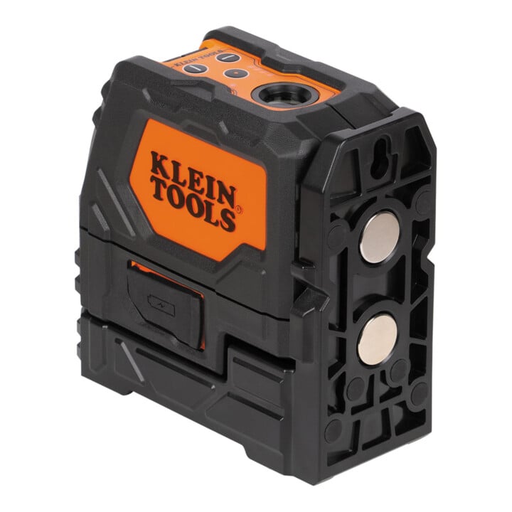 Klein Tools Laser croix vert auto-nivelant avec points de niveau batterie