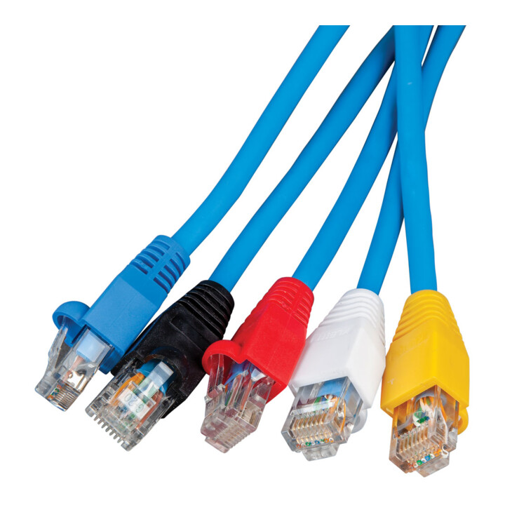 Klein Tools Manchons de protection coudés RJ45 CAT5e CAT6 100 pièces