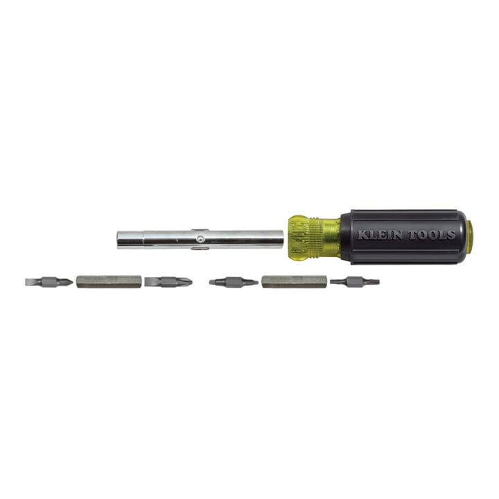 Klein Tools Multibit Schroevendraaier Steeksleutel 11in1