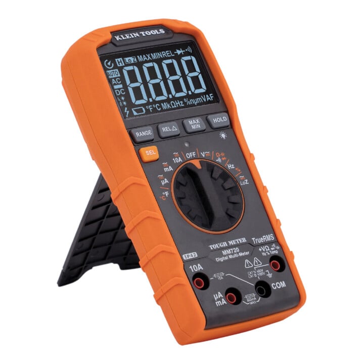 Klein Tools Multimeter digital TRMS Auto Range 1000 V LoZ CAT IV
