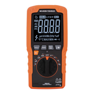 Klein Tools Multimeter digital TRMS Auto Range 600 V schlank CAT III