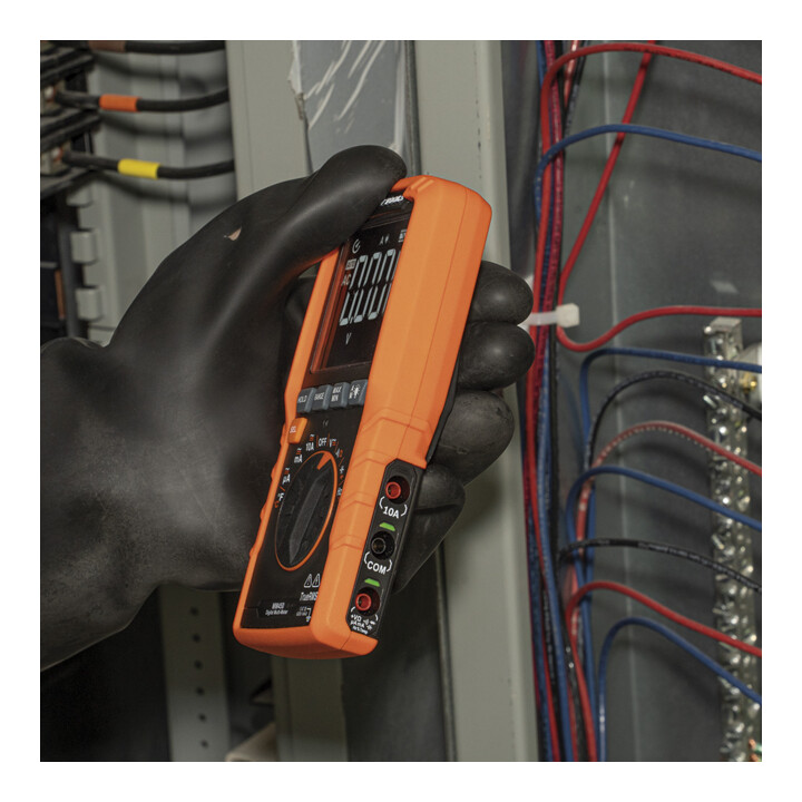Klein Tools Multimeter digital TRMS Auto Range 600 V schlank CAT III