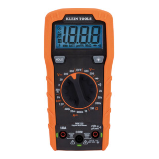 Klein Tools Multimètre numérique manuel 600 V CAT III