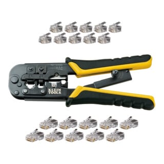 Klein Tools Netwerk Installatieset Krimptang Tester Schaar