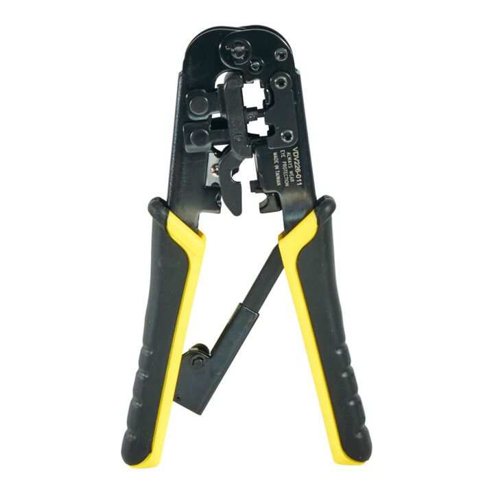 Klein Tools Netzwerk Installationsset Crimpzange Tester Schere