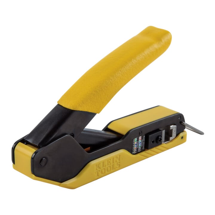 Klein Tools Netzwerk Installationsset Pass-Thru™ RJ45 Cat5e Cat6 mit Tester