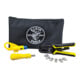 Klein Tools Netzwerkinstallationsset RJ45 Cat5e Cat6 Crimpzange Punchdown