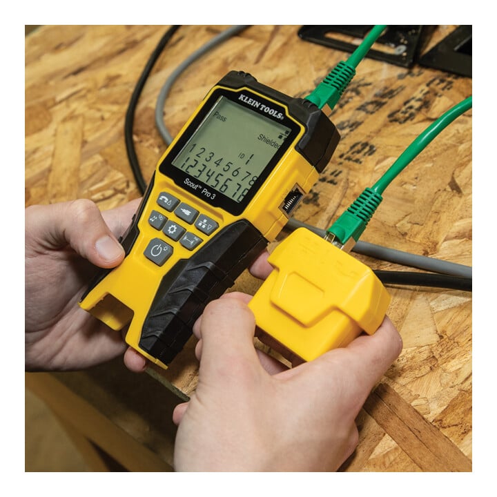 Klein Tools Netzwerkkabeltester Scout® Pro 3 mit Locator Remote Set