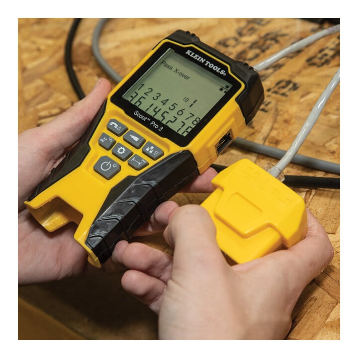 Klein Tools Netzwerkkabeltester Scout® Pro 3 Test Map Remote Set