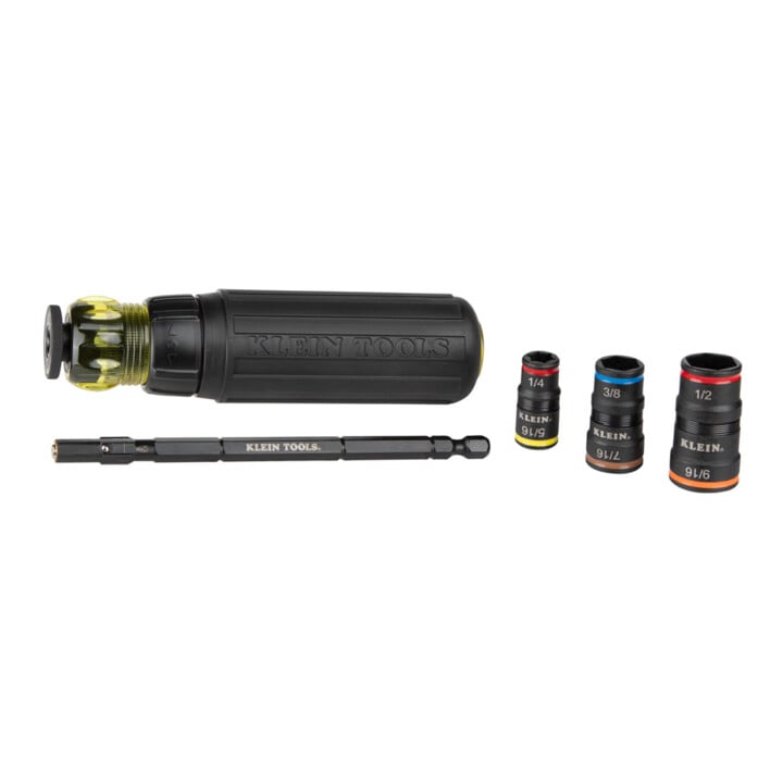 Klein Tools Ratelsleutelset 7-in-1, slagvast, inch