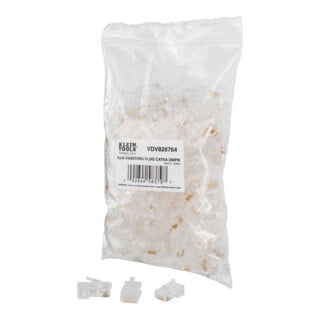 Klein Tools RJ45 Pass-Thru™ datastekker CAT6A UTP 200-dlg.