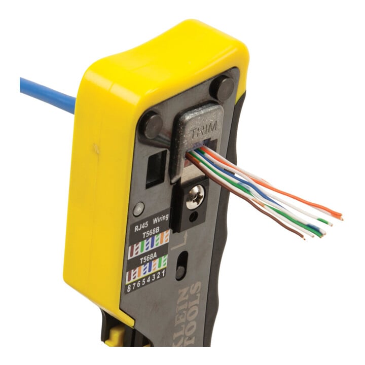 Klein Tools RJ45 Pass-Thru™ datastekkers CAT5e 200-dlg.
