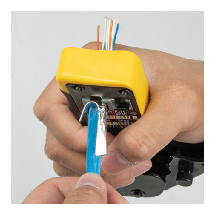 Klein Tools RJ45 Pass-Thru™ Datenstecker CAT6A STP 50-teilig