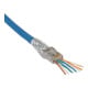 Klein Tools RJ45 Pass-Thru™ Datenstecker CAT6A STP 50-teilig