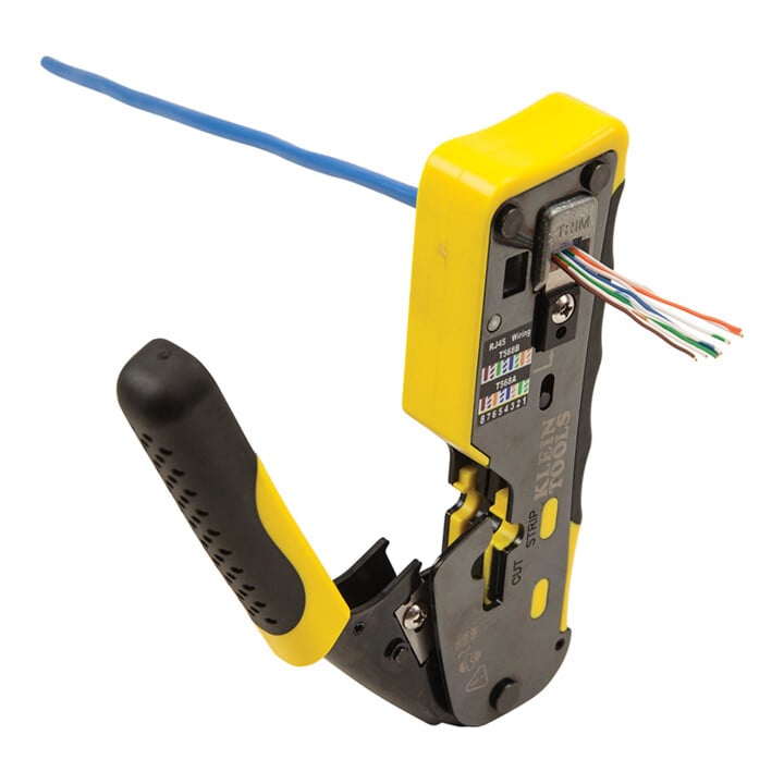 Klein Tools RJ45 Pass-Thru™ Datenstecker CAT6A UTP 50-teilig