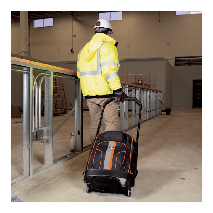Klein Tools Rollende Werkzeugtasche Tradesman Pro mit 15,2 cm Rollen