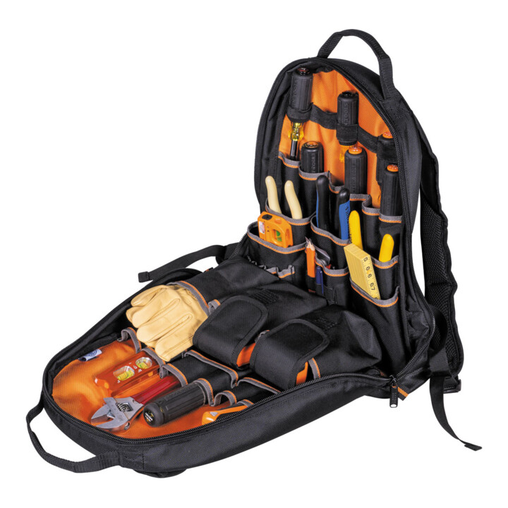 Klein Tools Sac à dos outil Tradesman Pro™ 35 compartiments 44,5 cm