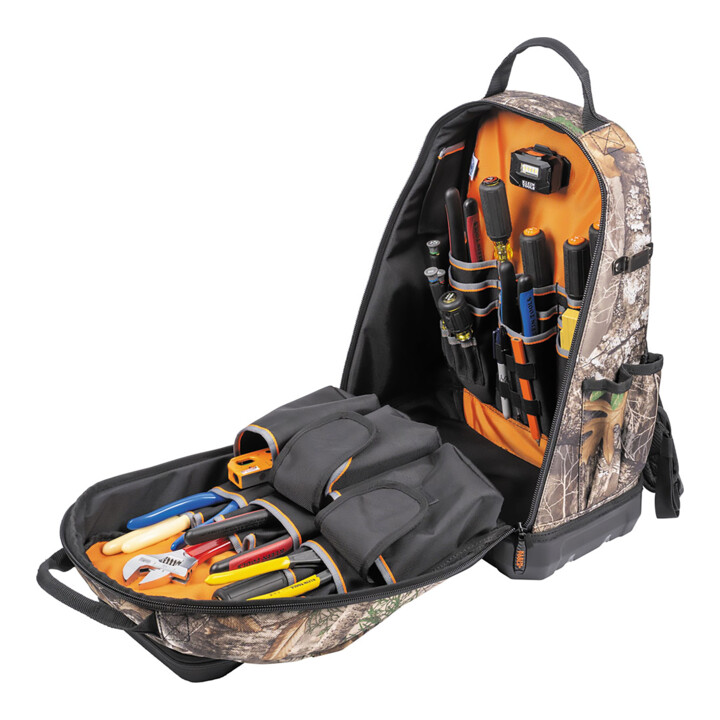 Klein Tools Sac à dos outil Tradesman Pro XL™ 40 poches Camo