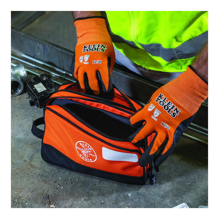 Klein Tools Sac double zip 254 x 152 mm Orange