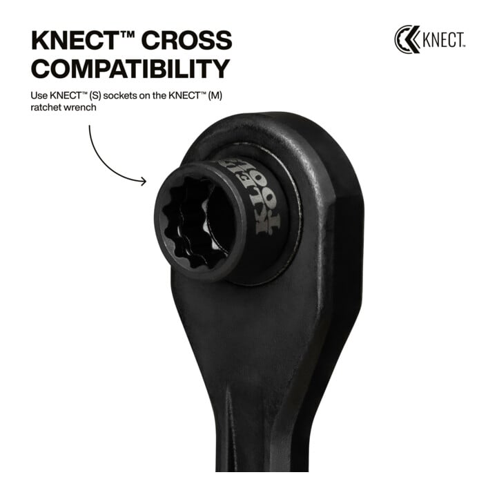 Klein Tools Schlagschrauber-Steckadapter-Satz KNECT™ 4-teilig