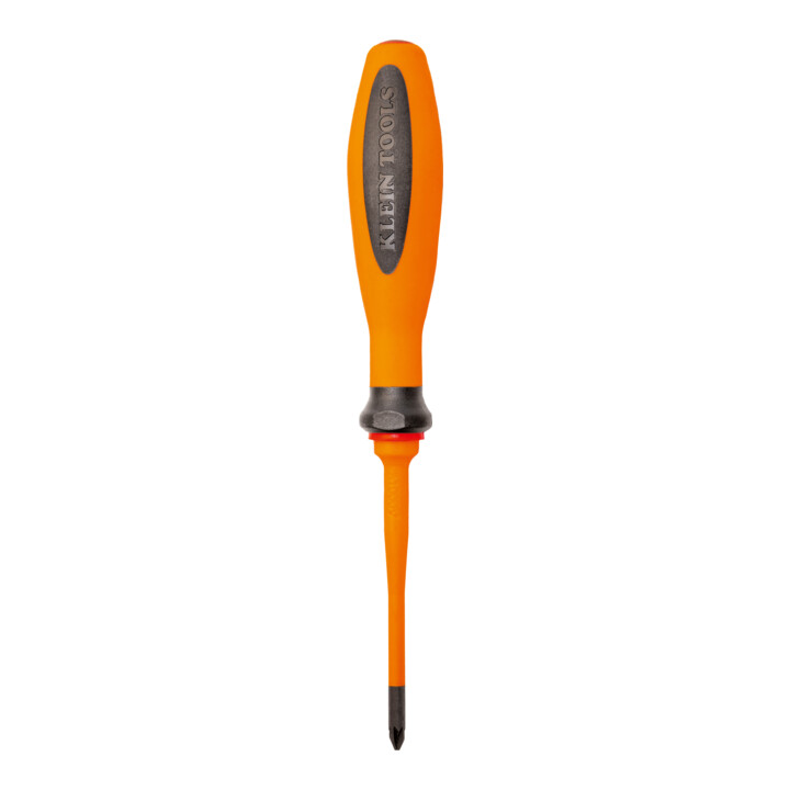 Klein Tools Schraubendreher Pozidriv PZ1 80mm Slim VDE
