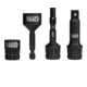 Klein Tools Set d’adaptateurs à douille pour clé à chocs KNECT™ 4 pièces
