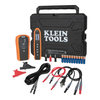 Klein Tools Set de détecteur de circuit 12–480 V AC avec accessoires et mallette