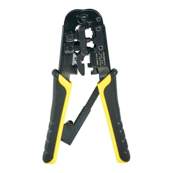 Klein Tools Set d'installation réseau Pince à sertir Testeur Ciseaux