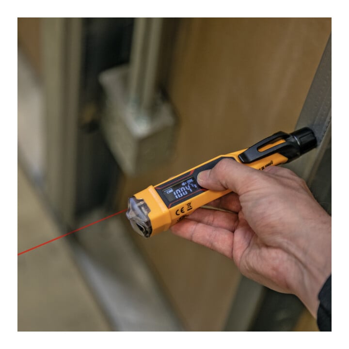 Klein Tools Spanningstester 12–1000 V AC CAT IV Laserafstandmeter