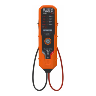 Klein Tools Spanningstester AC DC 12 tot 240 V LED-display CAT III 250 V compact