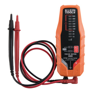 Klein Tools Spanningstester AC DC 12 tot 600 V LED CAT IV 600 V