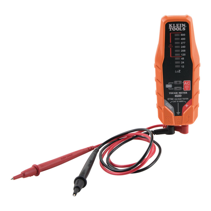 Klein Tools Spanningstester AC DC 12 tot 600 V LED CAT IV 600 V