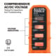 Klein Tools Spanningstester AC DC 24 tot 240 V batterijloos LED-display CAT III