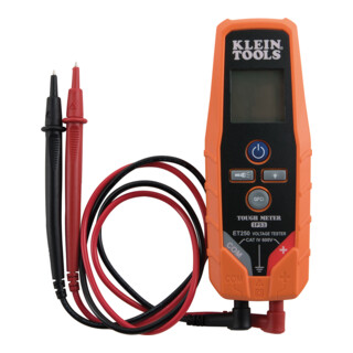 Klein Tools Spanningstester AC DC Doorgangstester 2 tot 600 V CAT IV 600 V