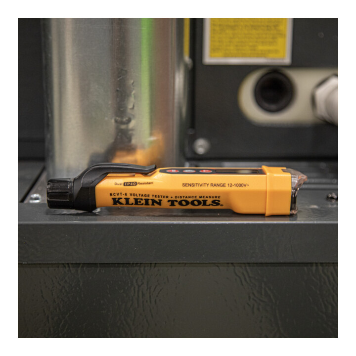 Klein Tools Spannungsprüfer 12–1000 V AC CAT IV Laser-Distanz
