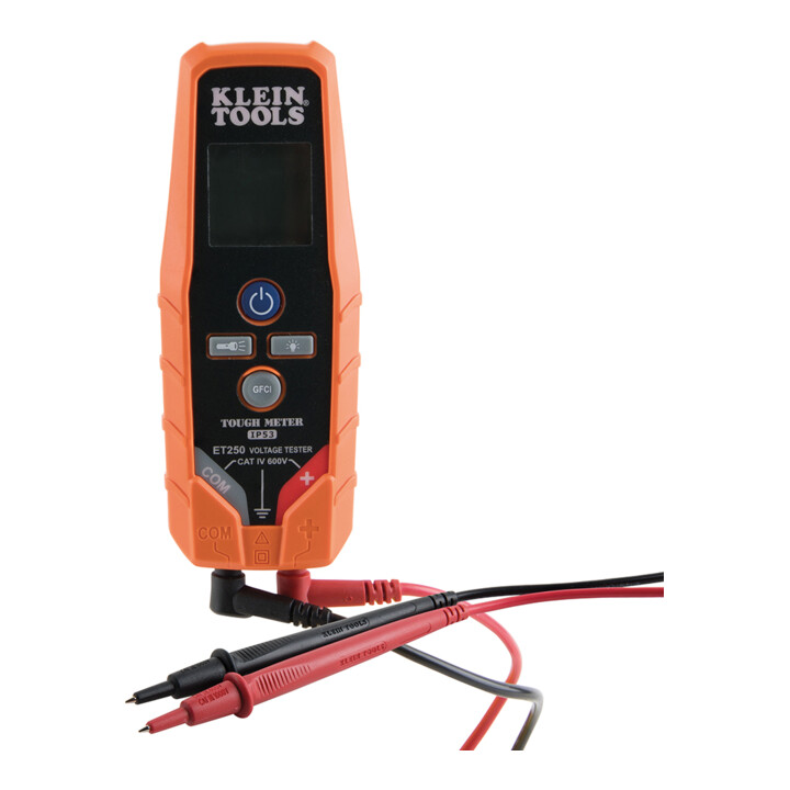 Klein Tools Spannungsprüfer AC DC Durchgangsprüfer 2 bis 600 V CAT IV 600 V
