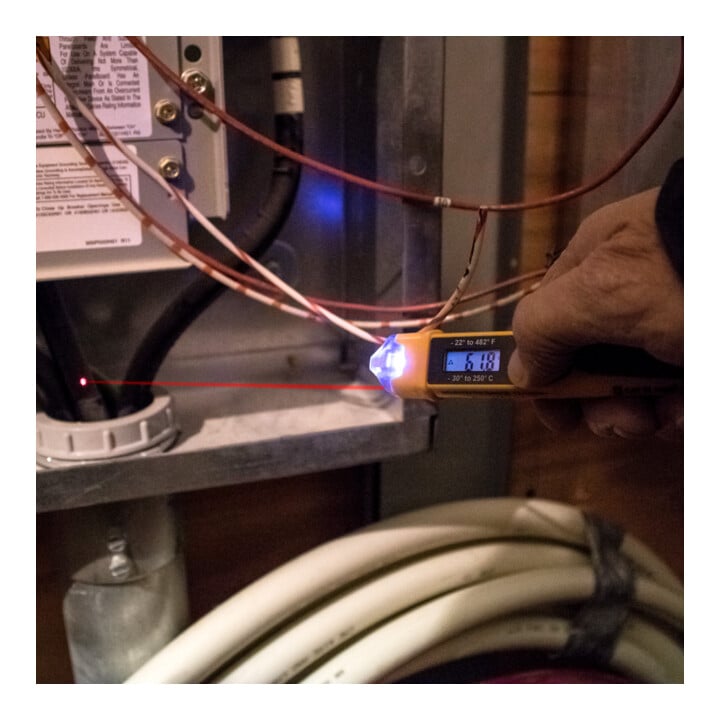 Klein Tools Spannungsprüfer berührungslos 12 bis 1000 V AC IR Thermometer