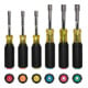Klein Tools Steckschlüssel-Schraubendreher Set 6-tlg metrisch magnetisch