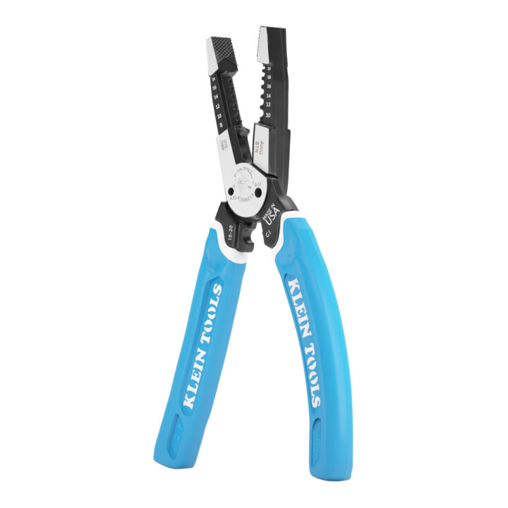 Klein Tools Striptang 200 mm 8 tot 20 AWG met krimpfunctie
